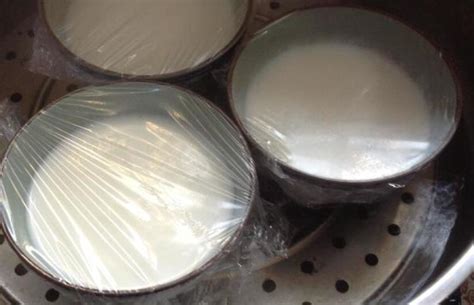  Foshan Shunde Double-Skinned Milk Pudding: Geniessen Sie die cremige Textur der gebratenen Milchhaut mit dem zarten Süssgeschmack von Pflaumenkuchen!